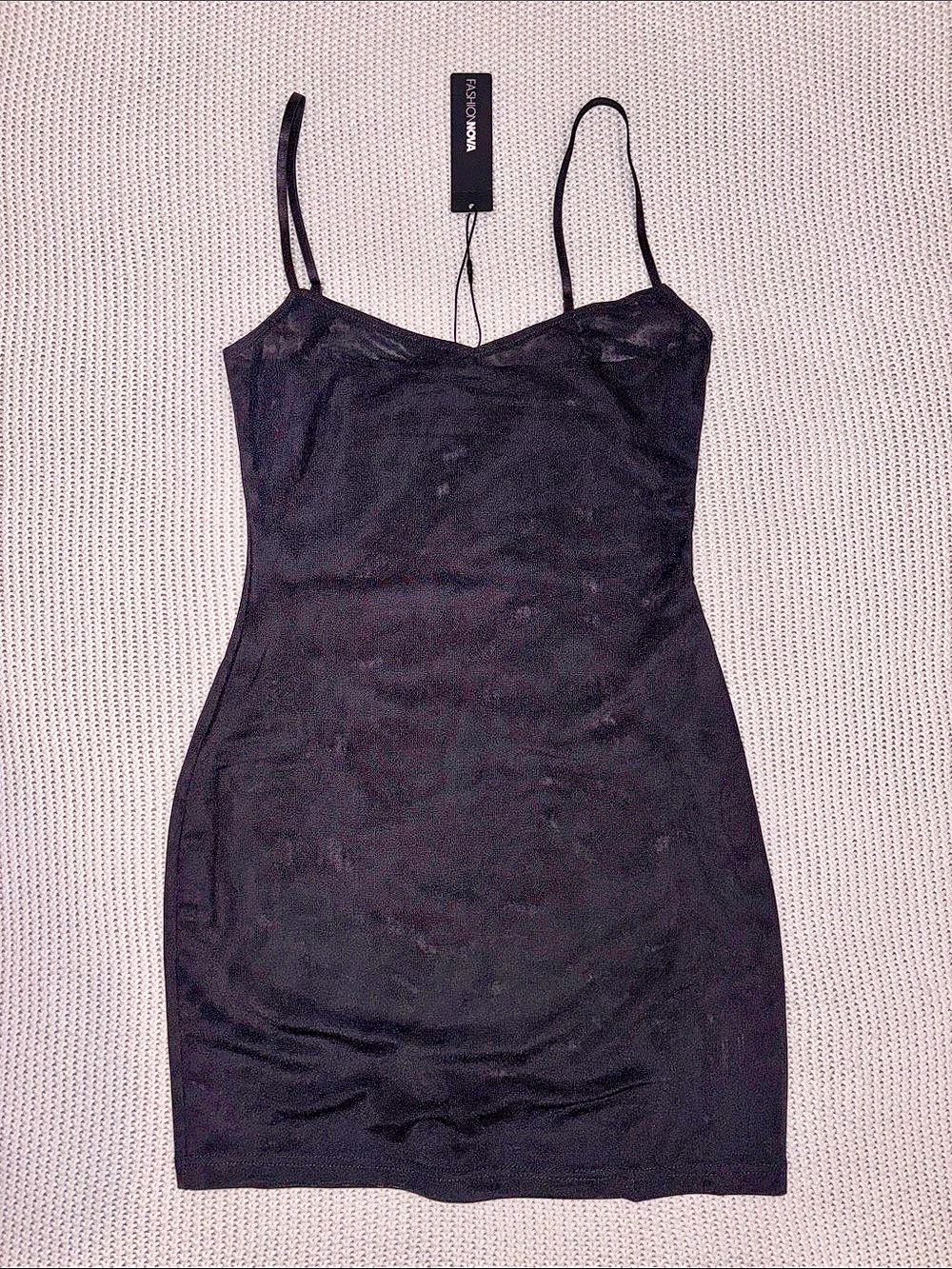Fashion Nova Black Mini Dress Size Small NWT
